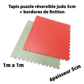 Tapis puzzle réversible 5cm
