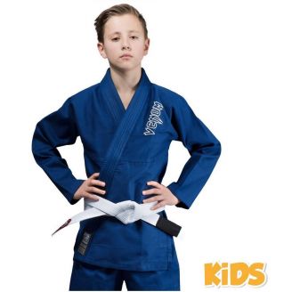 Kimono JJB enfant Venum Contender bleu + ceinture blanche offerte