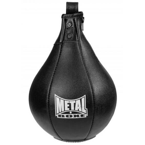 Poire de vitesse cuir Metal Boxe