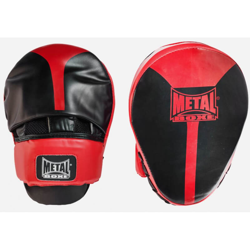2 Mitaines De Boxe En Cuir PU - Pattes D'Ours Pour Entraînement Muay Thai, MMA, Kickboxing - Rembourrage Dense, Léger, Ajustement Sécurisé