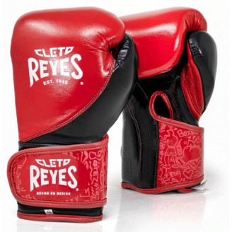 Gants de boxe Cleto Reyes High Precision rouge et noir