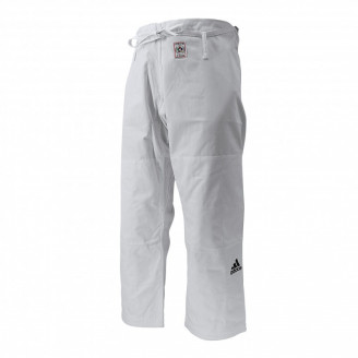 Pantalon judo Adidas IJF blanc