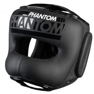 Casque de boxe à barre Phantom Apex noir