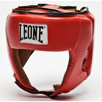 Casque de boxe compétition Léone 1947 rouge