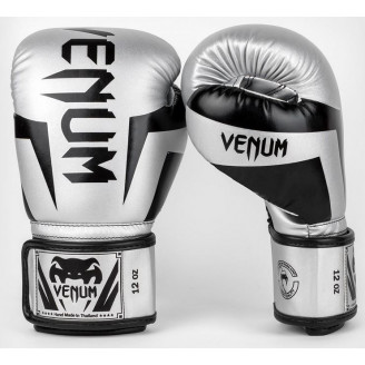 Gants de boxe Venum Elite argent