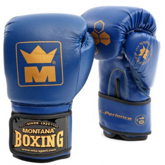 Gants multi boxe MMB100 Montana bleu