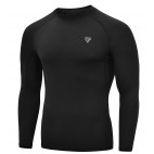 Rashguard RDX T15 noir manches longues