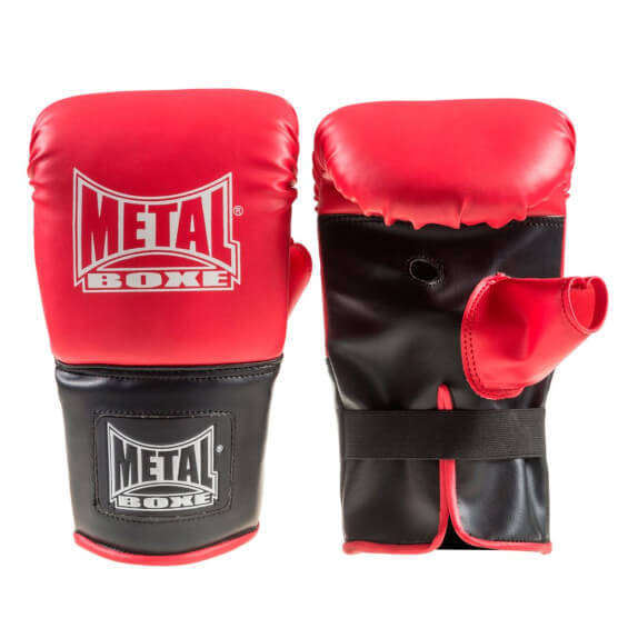 Gants de sac Metal Boxe rouge