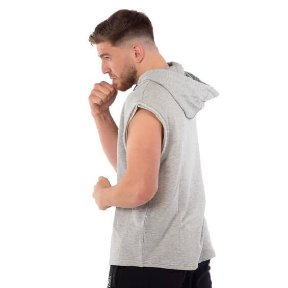 Sweat sans manches de boxe Metal Boxe gris