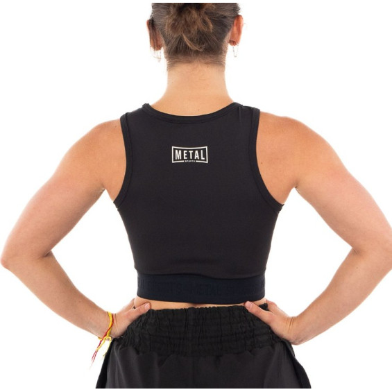 Brassiere de sport Metal Boxe Noir