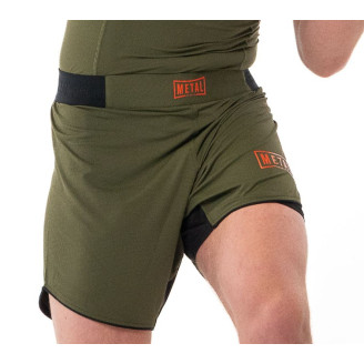 Short MMA Metal Boxe - Olive