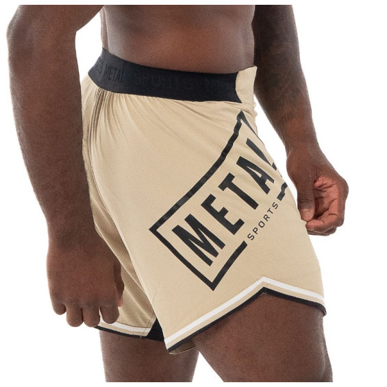 Short MMA Metal Boxe Desert Storm Beige