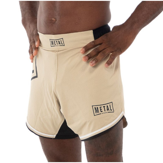 Short MMA Metal Boxe Desert Storm Beige
