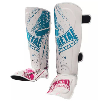 Protège Tibias-Pieds Miami Vibe Metal Boxe