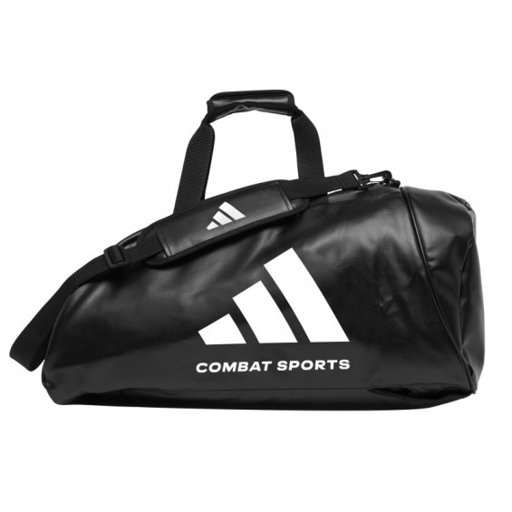 Sac de sport convertible Adidas noir et blanc