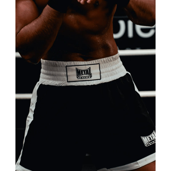 Short de boxe One noir METAL BOXE