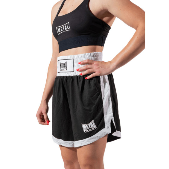 Short de boxe One noir METAL BOXE