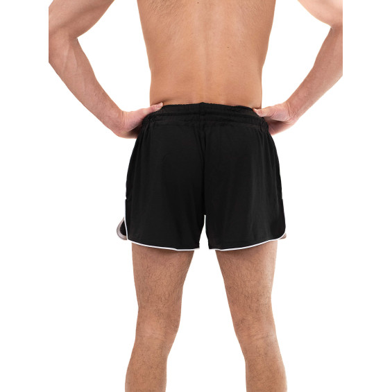Short de boxe thai Metal Boxe One noir