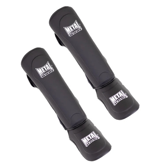 Protège Tibias-Pieds One Metal Boxe Noir