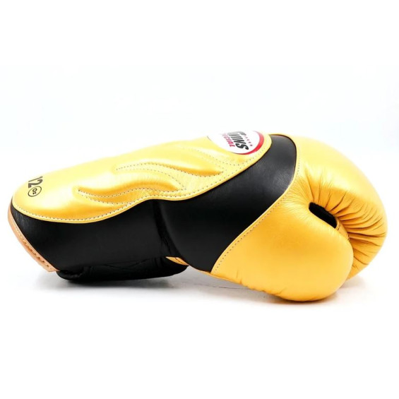 Gants de Boxe Twins Deluxe BGVL 6 Black/Gold