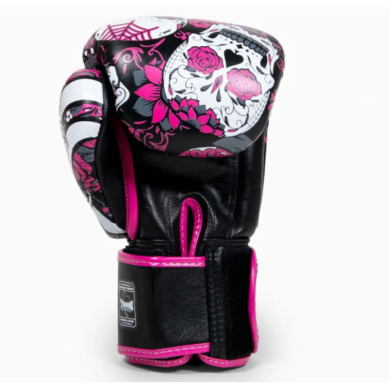 Gants de boxe Twins Skull rose
