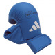 Mitaines de karat&eacute; bleu Adidas avec pouce WKF (medium)