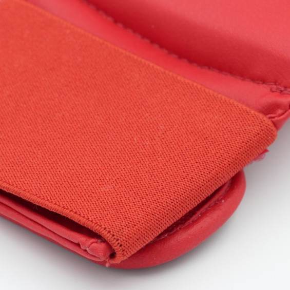 Mitaines de karaté rouge Adidas avec pouce WKF