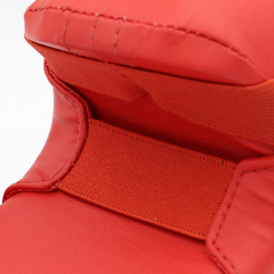 Mitaines de karaté rouge Adidas avec pouce WKF