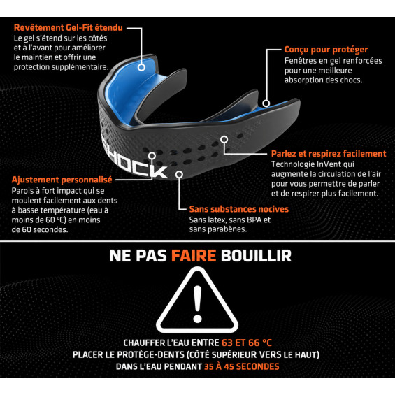 Protege dent Superfit Power SHOCK DOCTOR
