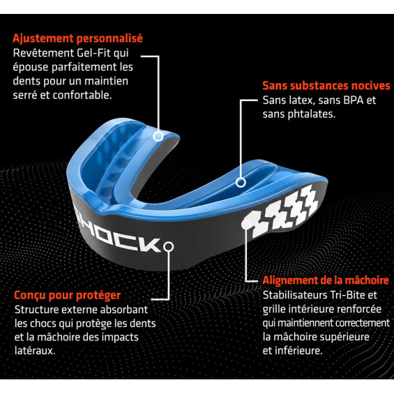Protege dent gel max power SHOCK DOCTOR
