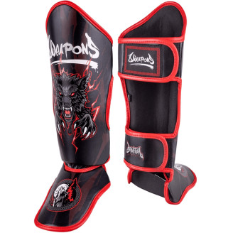 Protege tibias pied enfant 8 weapons Beastial Wolf