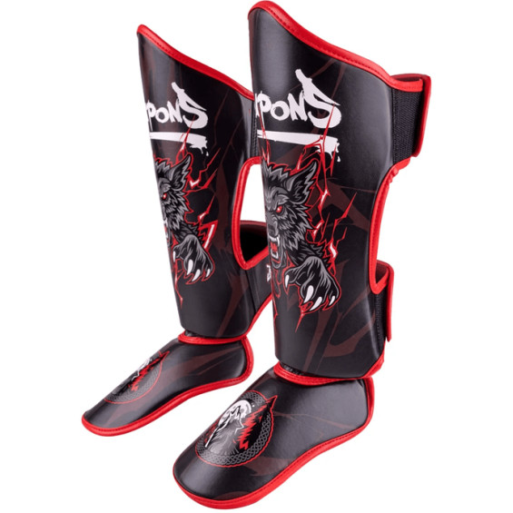 Protege tibias pied enfant 8 weapons Beastial Wolf